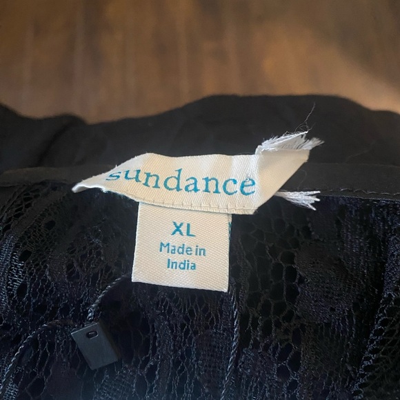 Sundance Nadine Drop Waist Lace Eyelet Midi Shift dress - Picture 12 of 12